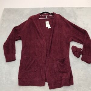 Steve Madden Zinfandel Chenile Open Cardian Size XL New